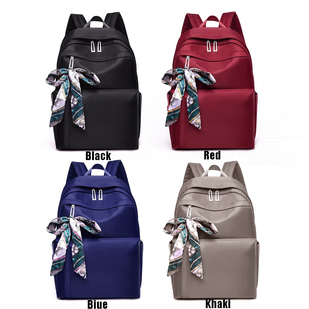 Sturen Zijden Sjaal Mode Nylon Vrouwen Rugzak Duurzame Stof Rugzakken Mooie Stijl Meisjes School Reizen Rugzak