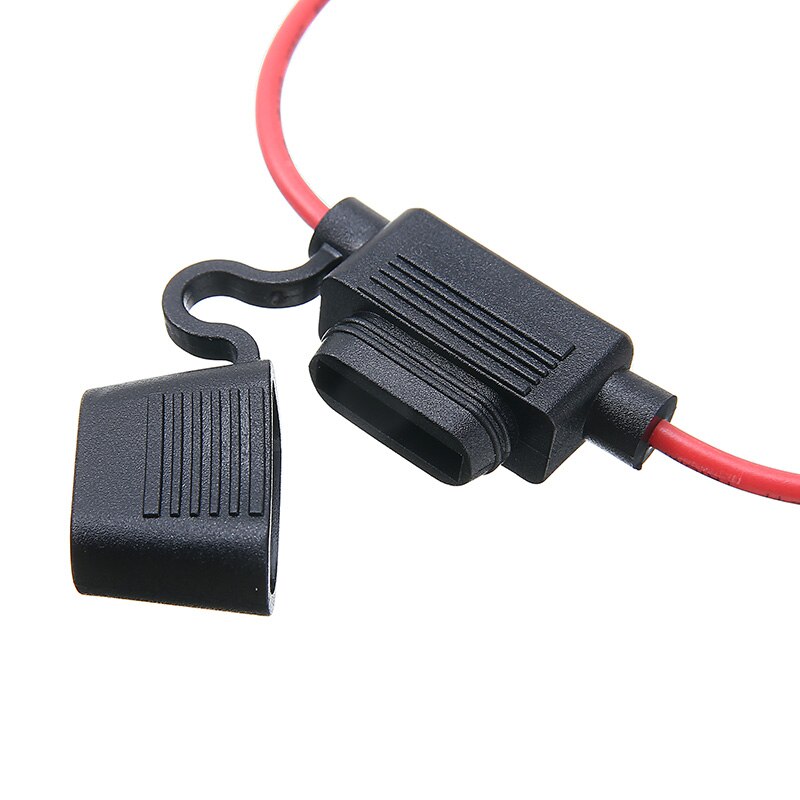 Porte-fusible étanche en ligne pour voiture, Standard + 5 fusibles 12V 30A