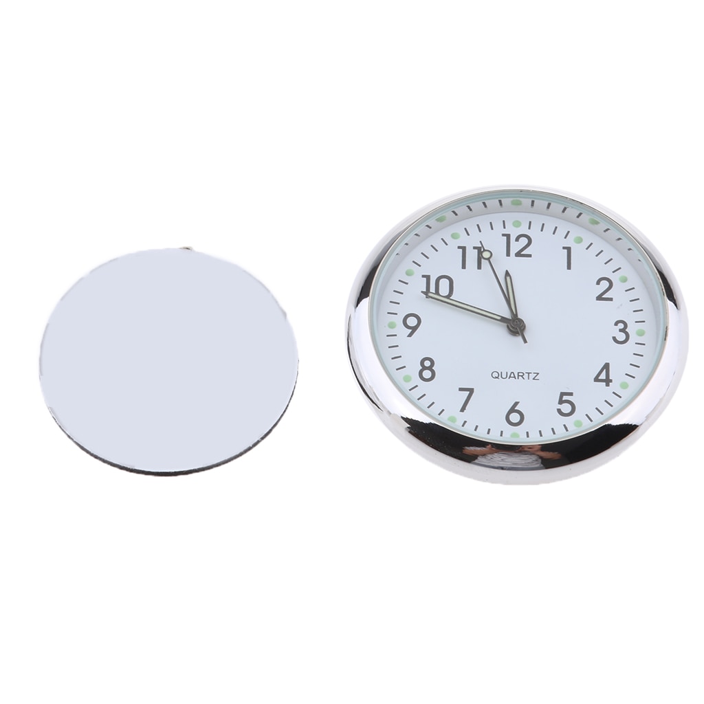 Horloge de tableau de bord universel pour voiture, horloge classique à Quartz, pièce de rechange pour automobile, 40x40x7mm