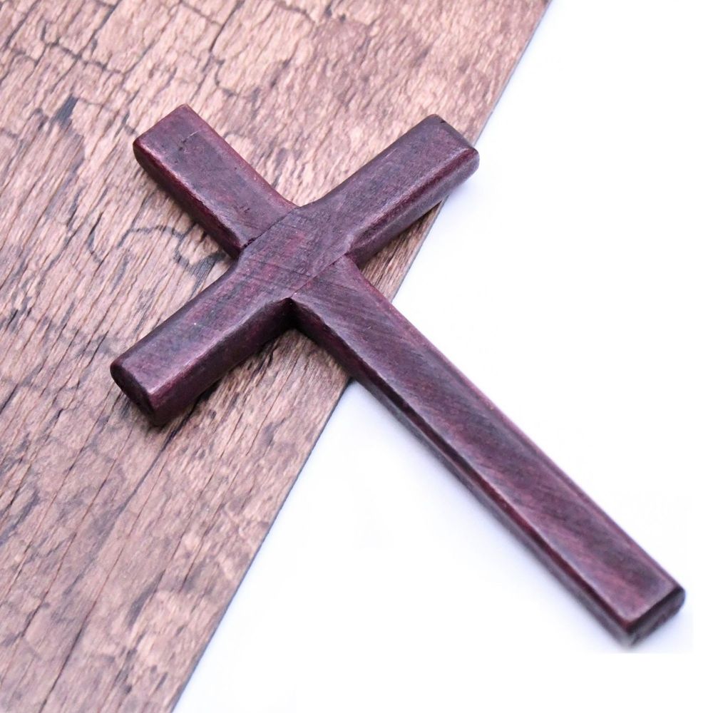 127Cm Handgemaakte Houten Kruis Jezus Christus Kruisen Ambachten Sieraden Maken Cross Charm Wandmontage Ornamenten