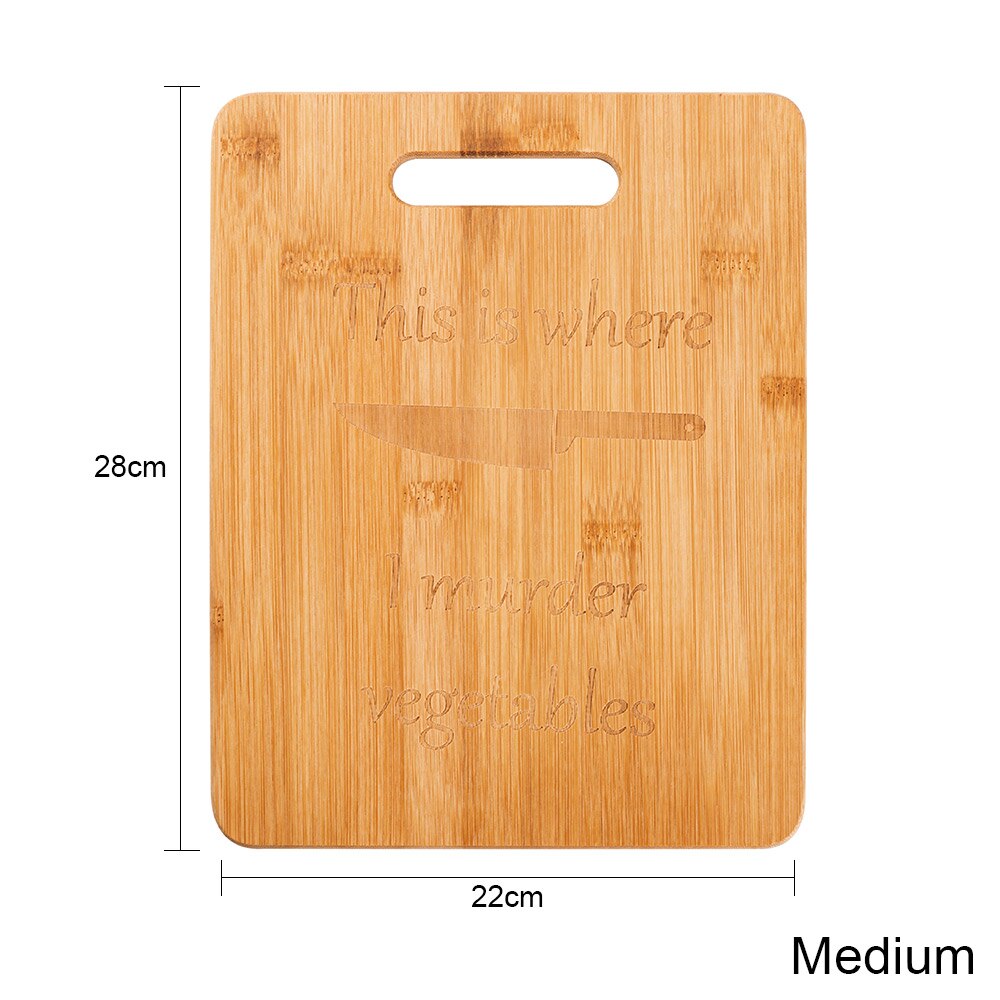Tablero de cocina de madera para cortar, madera, nogal, Pizza, pan, fruta, tabla de cortar colgante, accesorios de herramientas de cocina antideslizantes duraderos: M