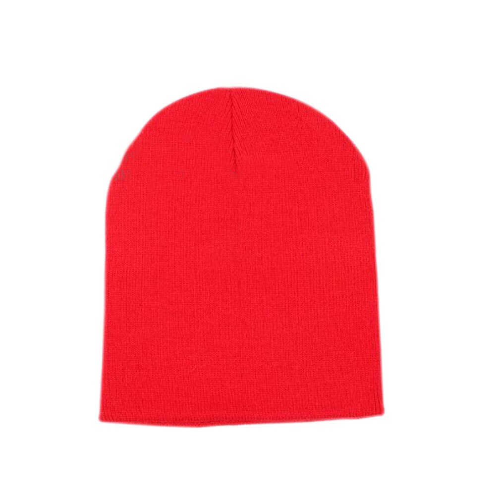 Nieuw Koreaanse Stijl Baby Wol Cap Comfort Houden Warme Wollen Muts Voor Kinderen: Rood