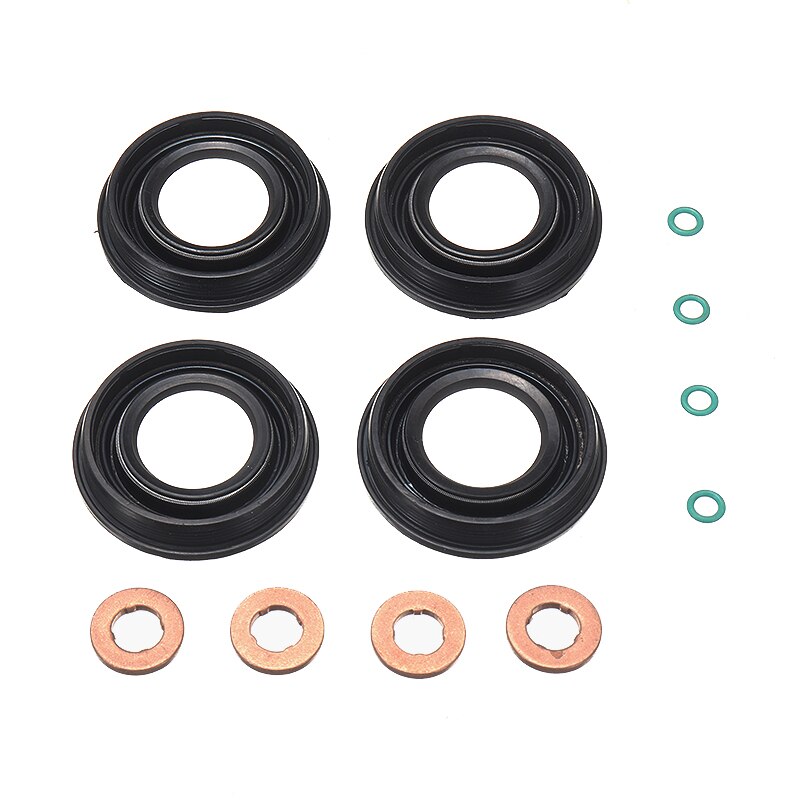 For Ford Transit MK7 2.2 TDCi Fuel Injector Seals Washers O Rings Bolts Inject Seals Repair Kit