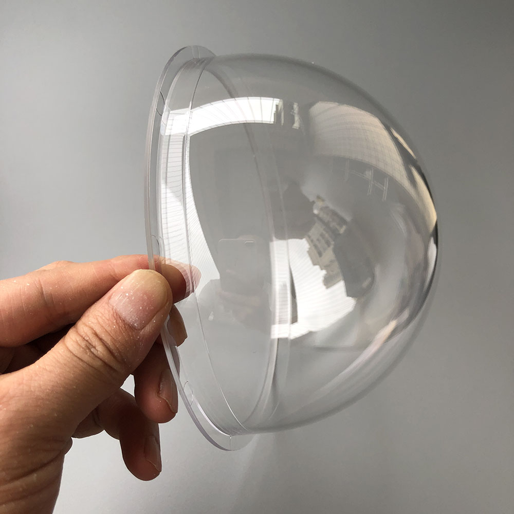 162 x 85.5mm 6 tommers original kamerakuppel akrylkuledeksel gjennomsiktig etui overvåkingsutstyr tilbehør speed ball skjold