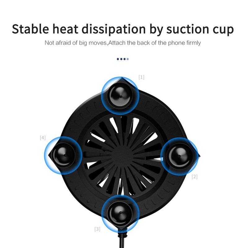 Phone Base Notebook Cooler Laptop Cooling Pad Stand Speed Radiator Adjustable Gaming Laptop/Phone Cooler Pad Holder Desk Fan