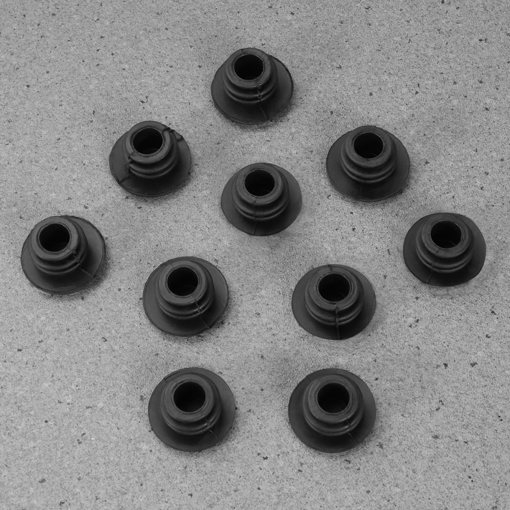 VORCOOL 10 sztuk 22mm wioślarz rogi robić kierownicy rowerowej korki zaślepki dla Droga chwyt Góra BMX MTB czarny wioślarz akcesoria