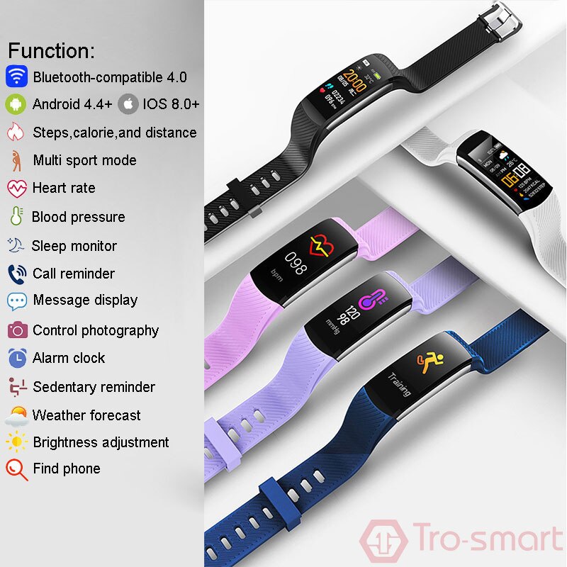 C5s digitale ur kvinder mænd sportsure elektronisk led dame armbåndsur til kvinder kvinde ur fitness armbåndsur timer