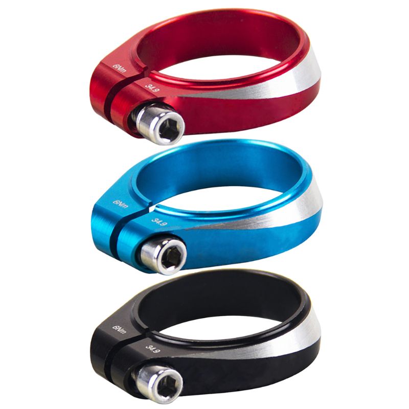 Bike Seat Post Clamp Lock MTB Mountain Road Bike Bicycle Seatpost Clamp Clip 77HC
