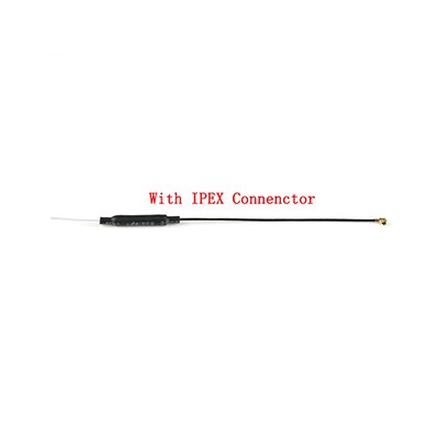 Antena WIFI de 2,4 GHz, conector 3dbi Ufl IPX, antena interior de latón de 15cm de longitud, Cable HLK-RM04 de 1,13, 10 unids/lote ESP-07: With IPEX Connector
