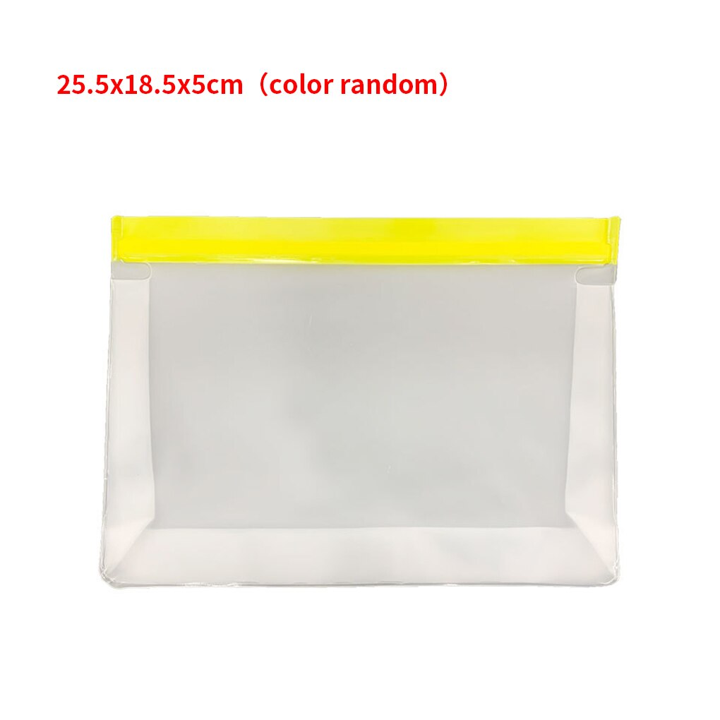 Food Storage Bag Reusable Preservation Bag Kitchen Double Zipper Sandwich Pouch Color Random, 20.5x14.5x5cm: 25.5x18.5x5CM