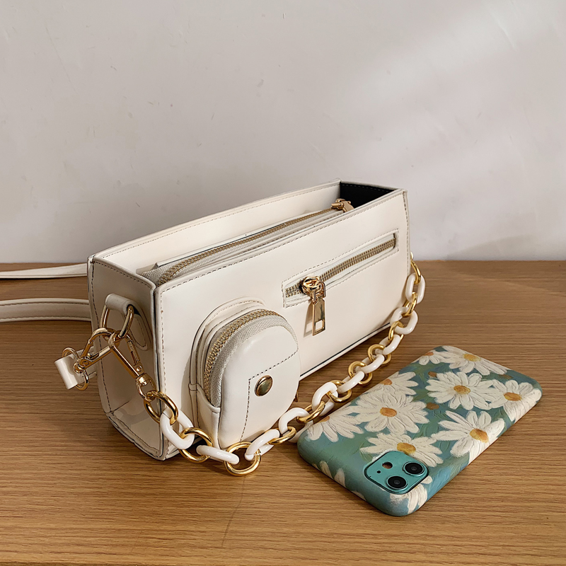 Effen Kleur Pu Lederen Cross-Body Bags Voor Vrouwen Zomer Mode Persoonlijkheid Schouder Pack Dames Handtassen En portemonnees