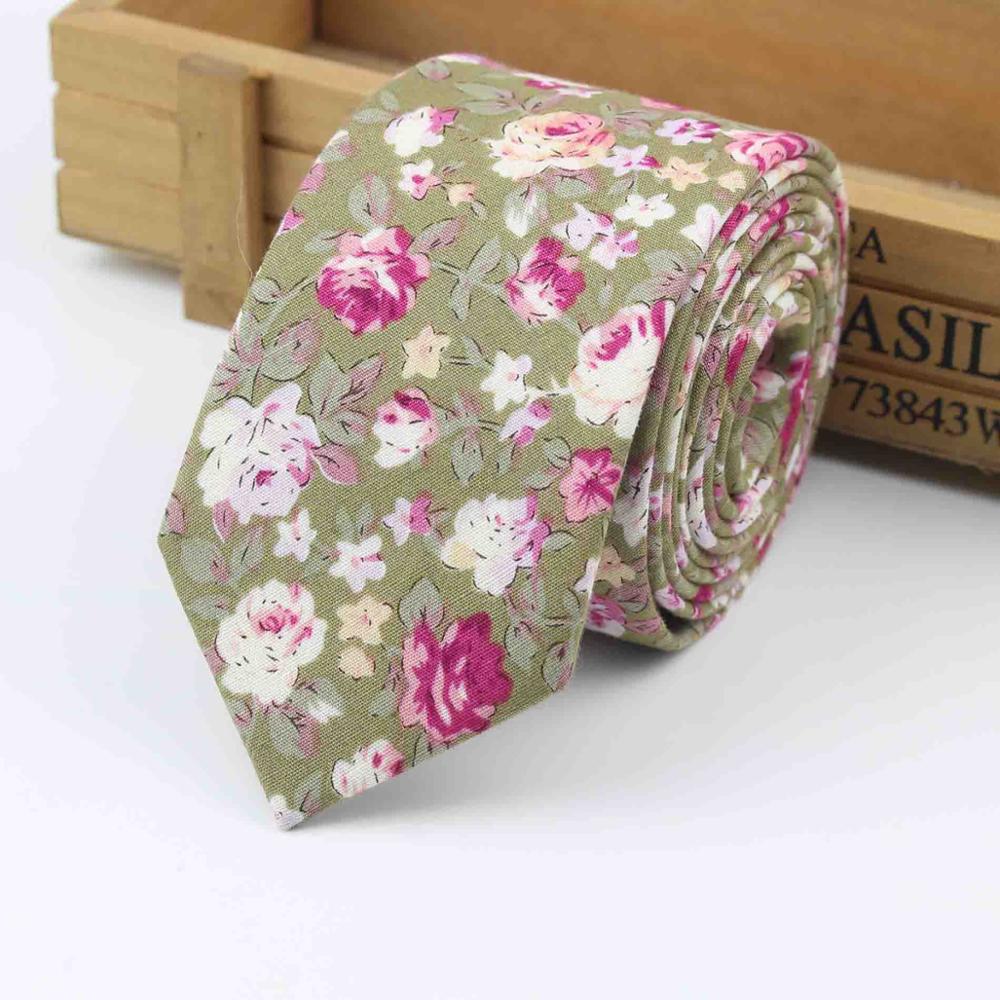 Tyyli solmio casual check keinotekoinen puuvilla kukka roes rusetti paisley skinny ties miesten pieni cravat: 4