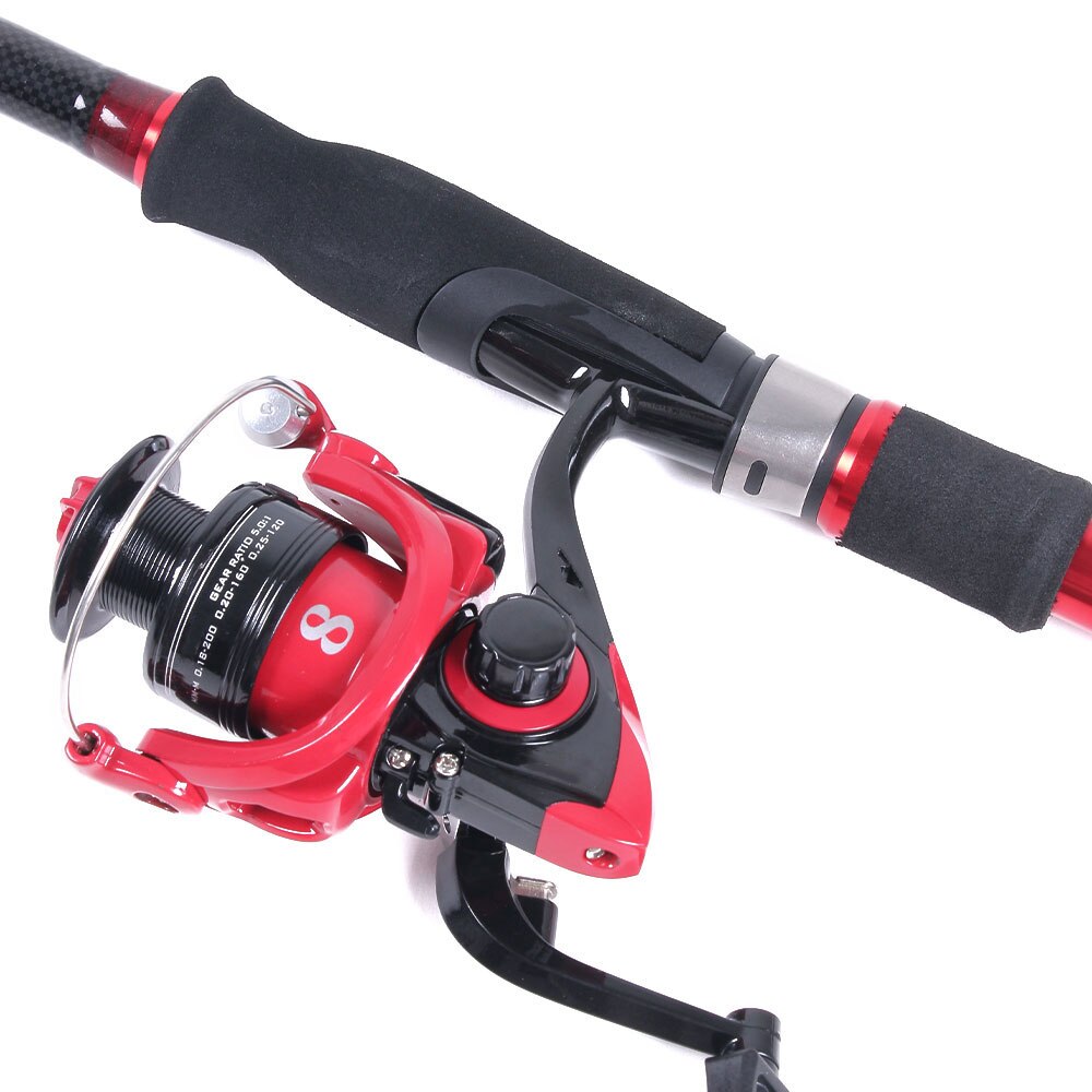 1.8-3.0m Carbon Fiber Telescopic Rod Superhard Boat Fly Fishing Rod With Fishing Reel Fishing Tackle De Pesca