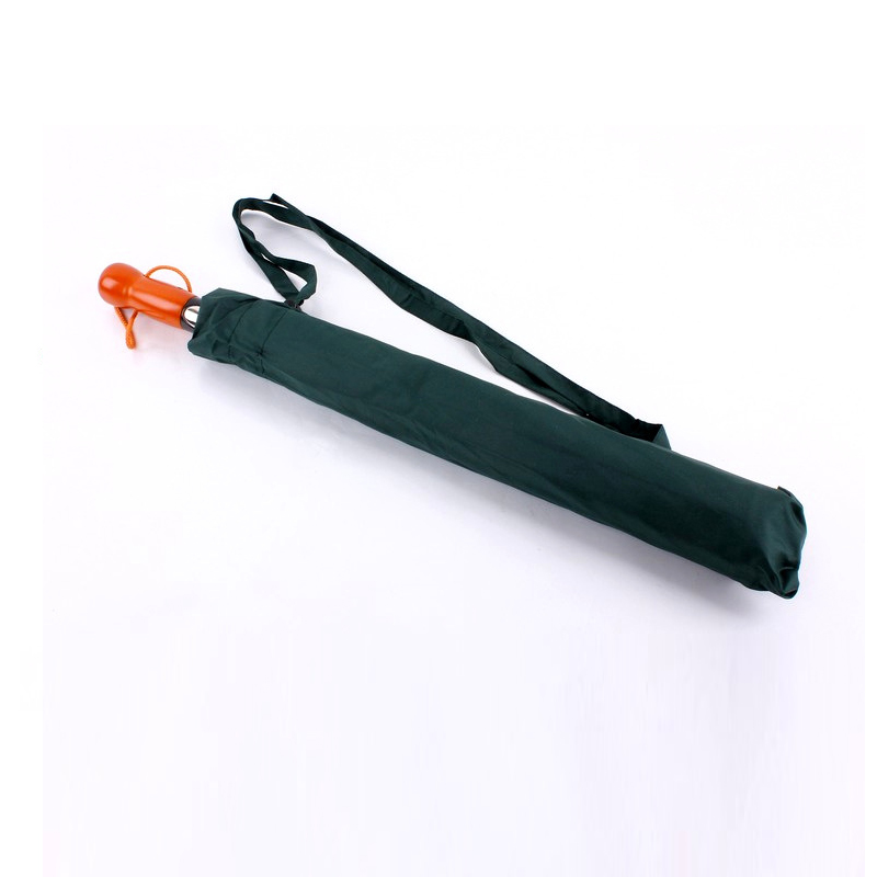 EasyZreal Nuovo Grandi Ombrelloni Uomini Automatico Ombrello Antivento Pioggia 2 Pieghevole Di Legno Lungo Manico Pesca Maschio parasole per Il Regalo Uomo: verde