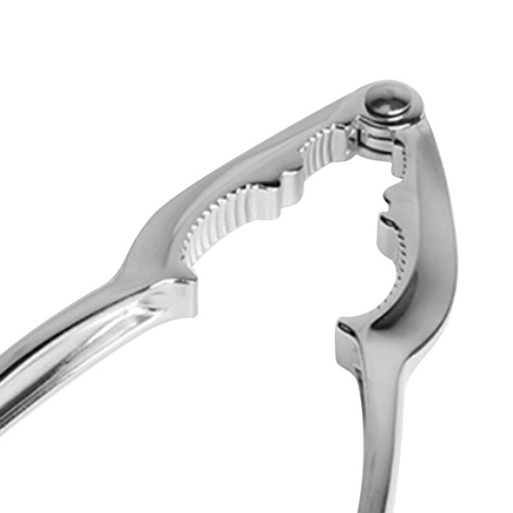 Extractor de cáscara dura, herramienta de cocina multifunción de avellanas, Cascanueces, cangrejo, acero inoxidable, abridor de nueces y frutas