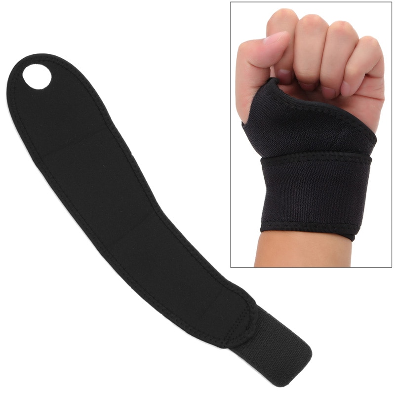 En finger sport armbånd håndledd støtte stropp sykling fitness tennis hånd band håndleddsbeskytter