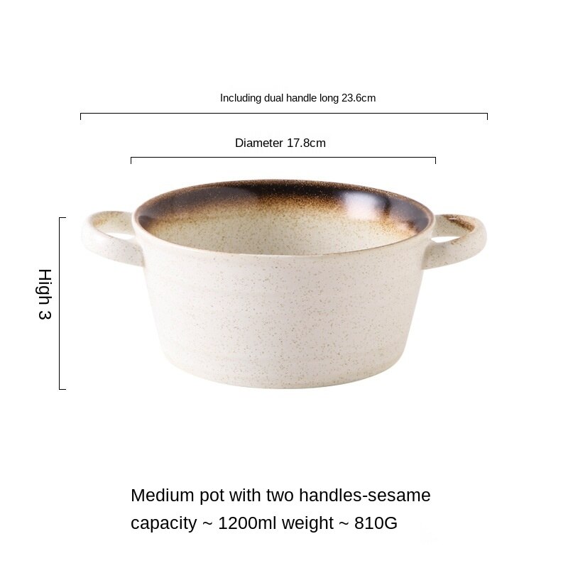 Cuenco de Ramen para microondas, recipiente de cerámica con personalidad creativa, olla de sopa, Cocina Para el hogar, fideos instantáneos BowlLB501: color2