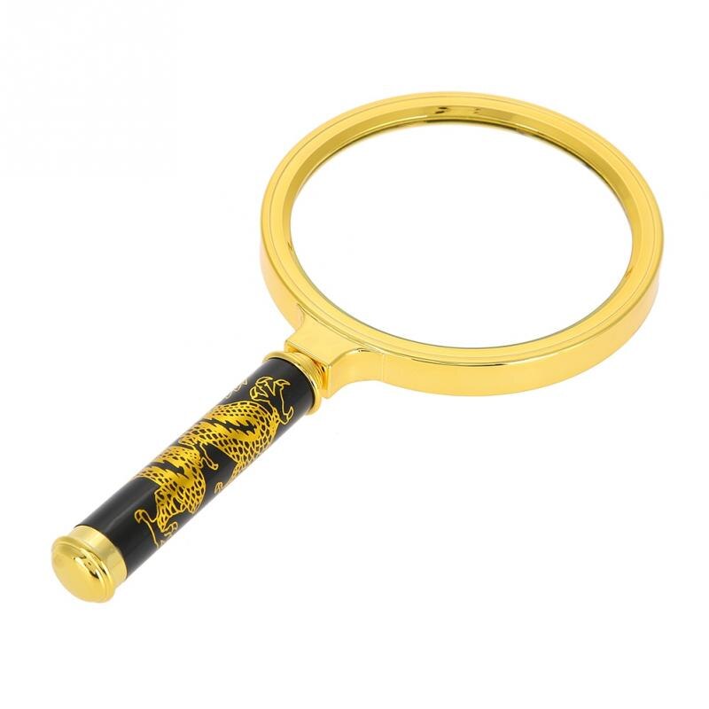 5X Magnifier Handheld Portable Loupe with Detachable Handle for Reading Jewelry Checking