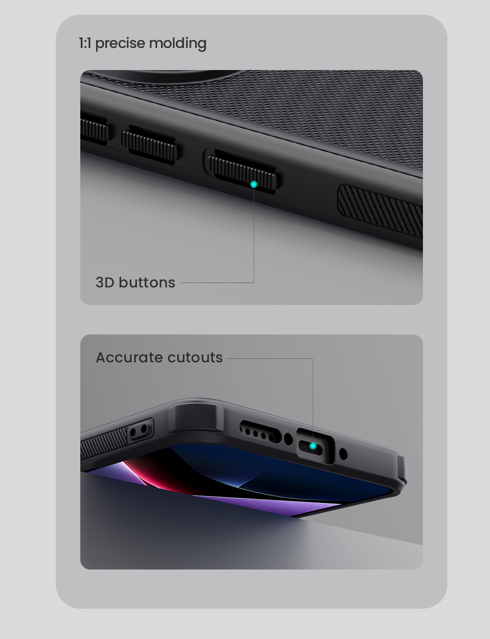 Nillkin Super Frosted Shield Pro Matte Phone Case for Xiaomi Poco X7 / Poco X7 Pro, PC+TPU Anti-Scratch Protective Cover