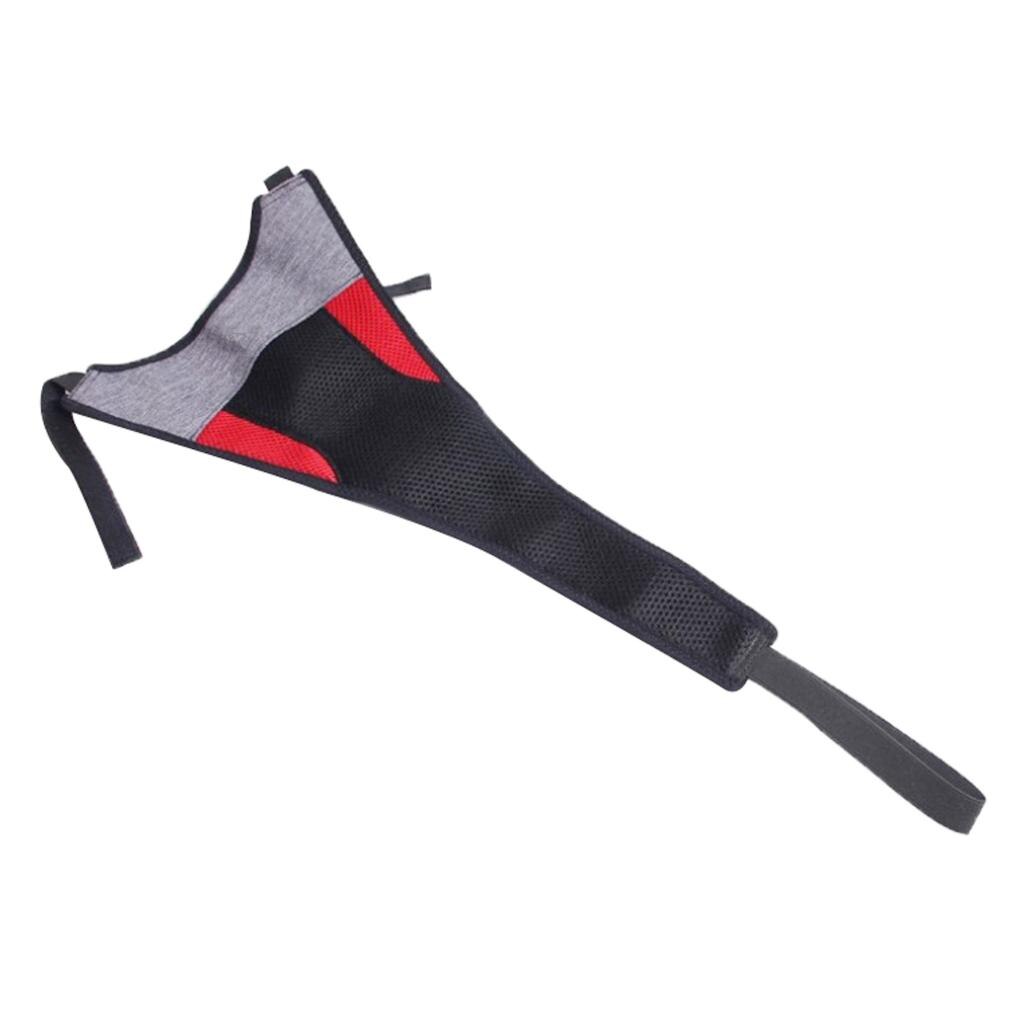 Cubierta para el sudor de la bicicleta, accesorio duradero para el interior del cuadro de sudor del ciclismo, accesorio de red de guardia, correa de rodillo para entrenamiento de bicicleta, ciclismo en casa: Rojo