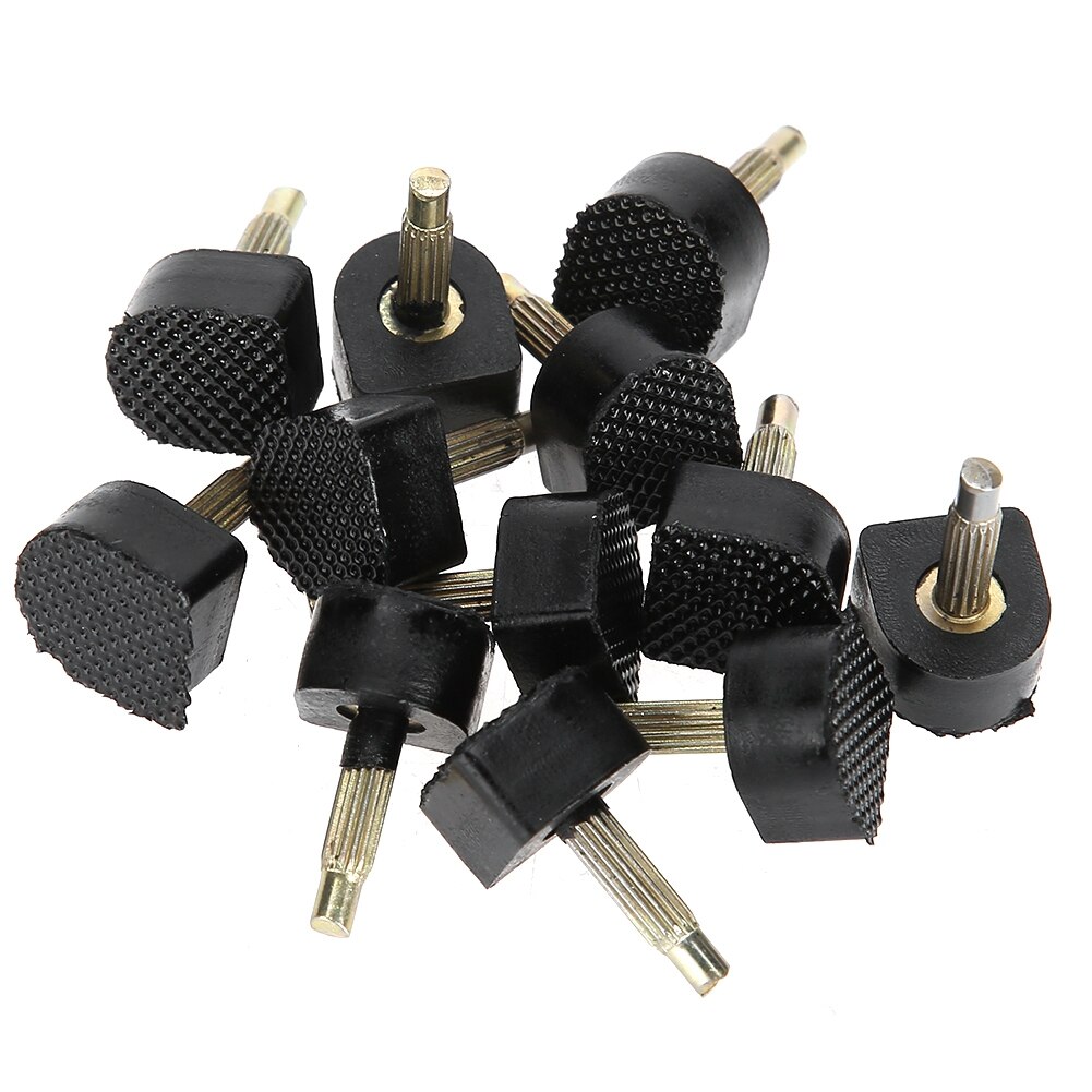 60PCs/set (5 Different Size) High Heel Shoe Repair Tips Taps Dowel Lifts Replacement Lady High Heels Protector Kit