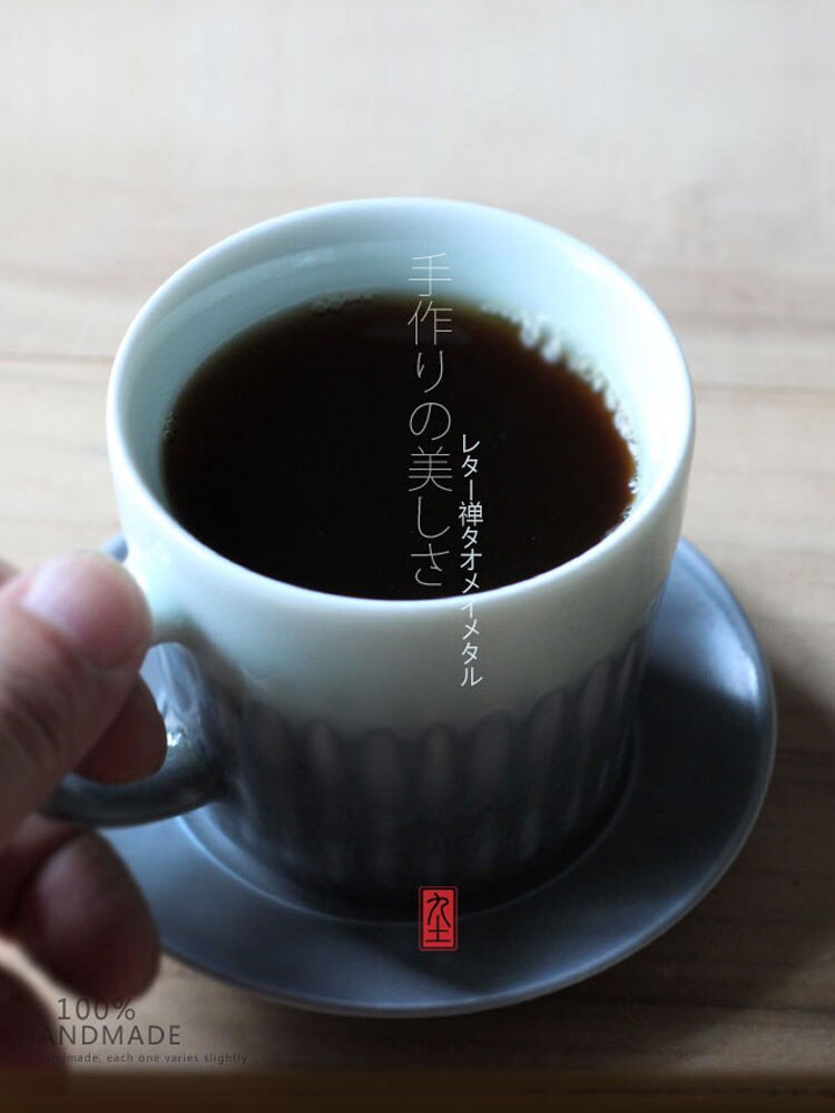 Espresso Coffee Cup and Saucer Set Porcelain Traditional Chinese Tea Cups Smoothie Filizanki Do Kawy Eco Friendly Cups AB50BD