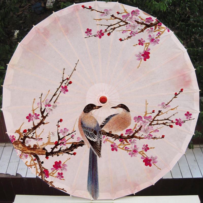 Bridal Umbrellas Wedding Floral Umbrella for Women Cosplay Oil Paper Parasol Women Photo Props Wedding Ornament