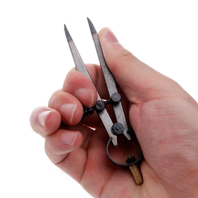 Jewelers Toolmakers Precision Measuring Compass Divider Craft Tool Adjustable L4ME