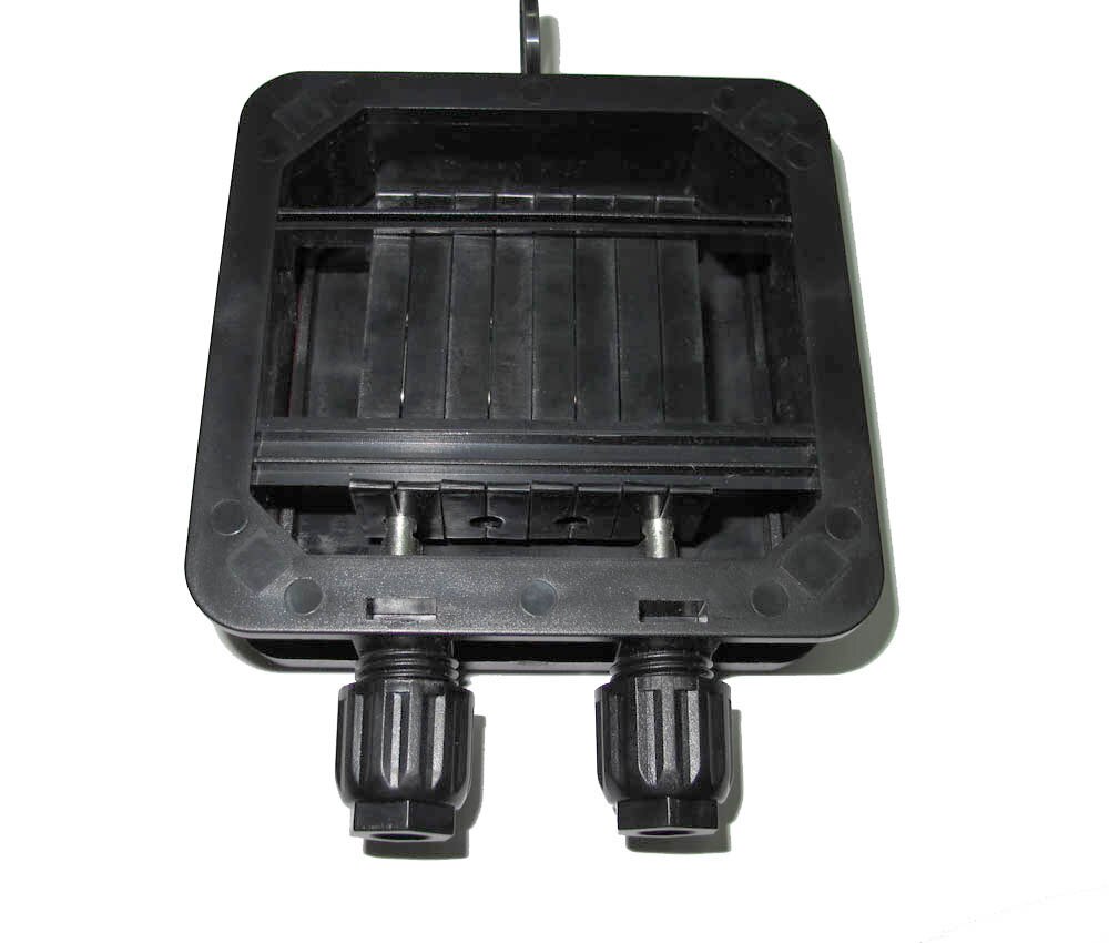 2pcs Solar Junction Box for Solar Panel 130W 140W 150W 175W 180W 200W connect PV junction box solar cable connection with Diodes