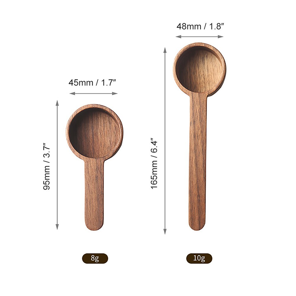 Kaffee Scoop Lange Griff Kaffee Löffel Zucker Pulver Tee Scoop Küche Messlöffel Abdichtung Halten Frische Kaffee Zubehör