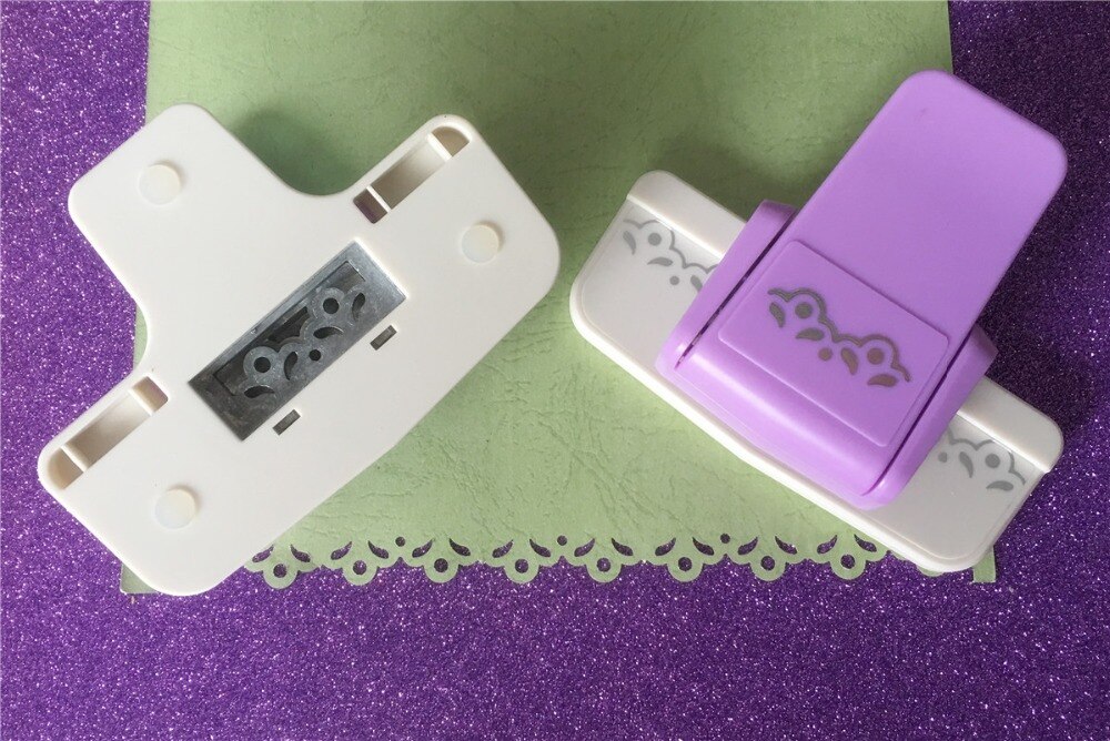 Jasmine fancy border punch flower craft punch scrapbooking popular embossing puncher for DIY foam paper cutter