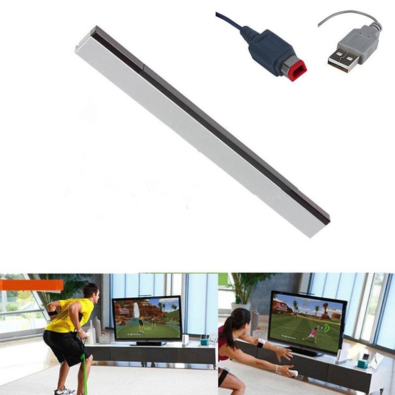 Kabel Infrarood Ir Signaal Sensor Bar Game Accessoires Ontvanger Voor Nintend Voor Wii Remote Console