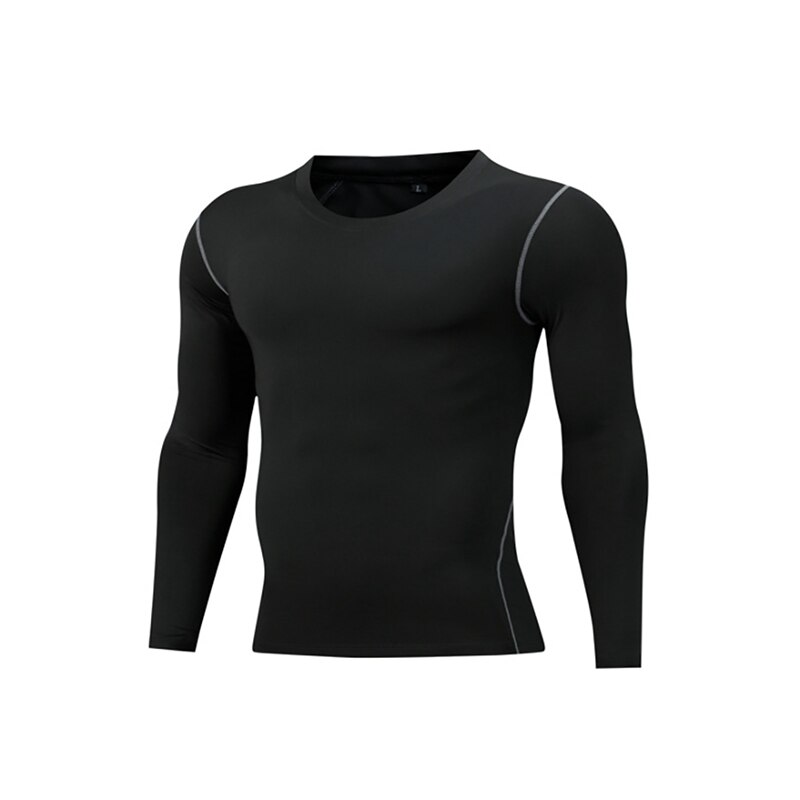 Men's Long Sleeve Running T-Shirt - Quick Dry UV Protection Fitness Top