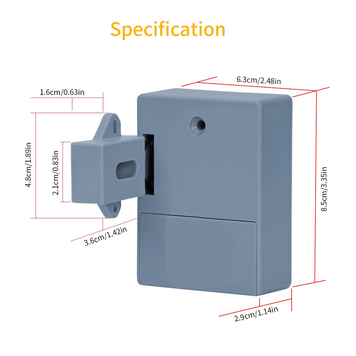 Cabinet Lock Adhesive Hidden Drawer Lock Shoe Cabinet Wardrobe for Double-opening Door Grey T3 Bathroom Inductive Digital Lock