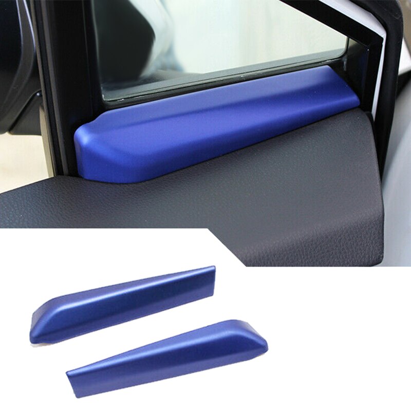 Auto Blauw 2 Stuks Een-Pijler Post Innerlijke Deur Raam Cover Trim Voor Toyota C-HR Chr: Default Title