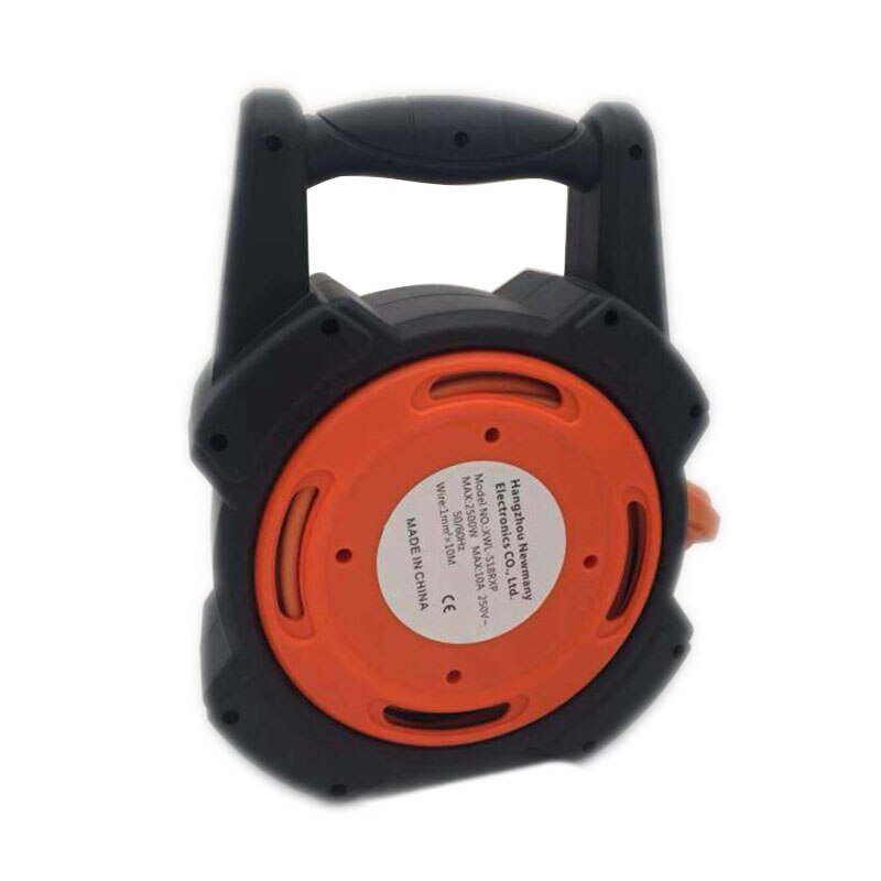 16A 250V EU Steckdose 10 Meter Verlängerung Kabel Spule Tragbare Netzteil Steckdose Abnehmbare Steckdose Kabel Spule