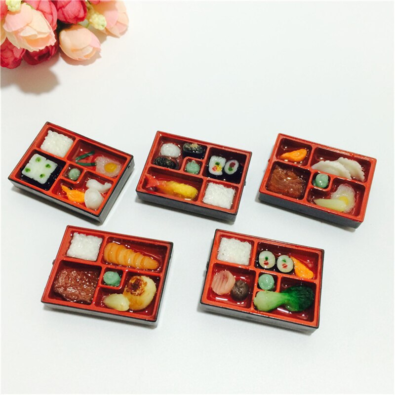 Kunstig sushi kjøleskap magneter japansk mat kjøleskap magnetisk klistremerke hjem dekorasjon reise suvenirer