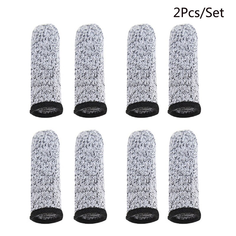 Anti-Cut Finger Cover Finger Protector Sleeve Cover Finger Peel Fingertip Gloves Picking Finger Cover Kitchen Tools