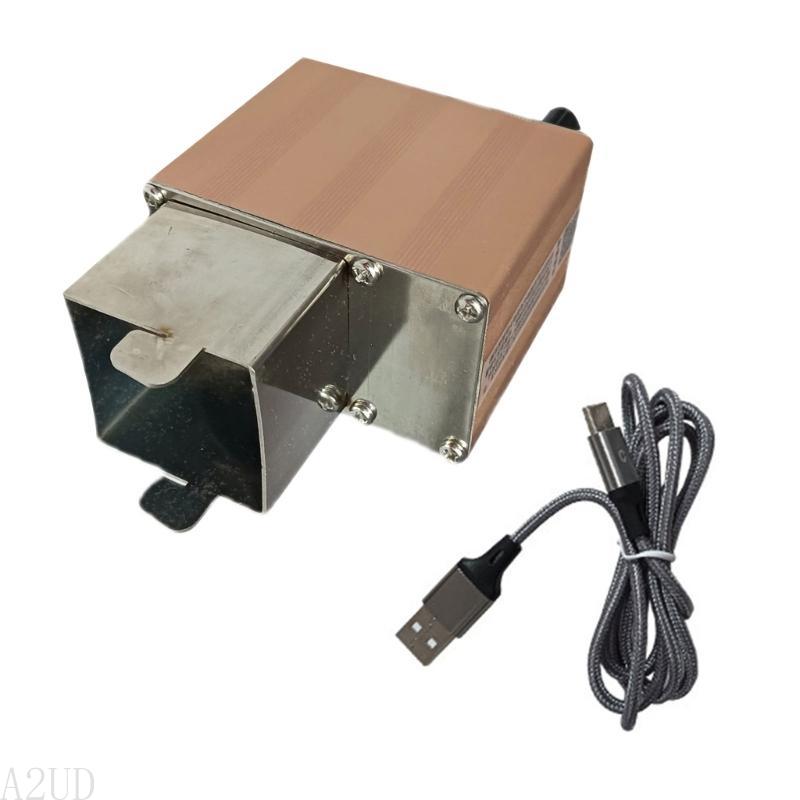 A2ud elektriska bälgar, bärbart grillverktyg, luftfläkt, kolstartare, 5v usb, 10000 rpm spisfläkt