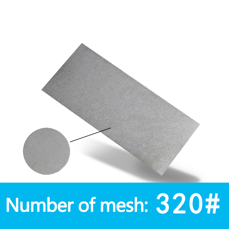 180/240/320/400/600/800/150/1000/1200/1500/ 2000/2500/3000 Wetstenen Diamant Plaat Slijpsteen Diamant Slijper Card: 3