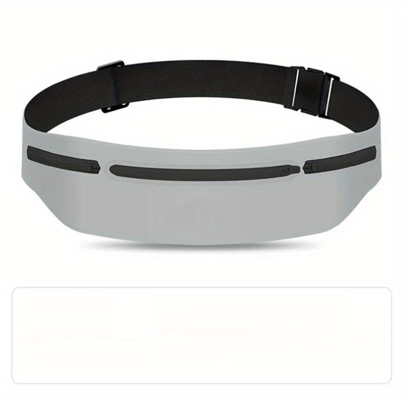 Sport heuptas portemonnee verstelbaar heren dames hardlooptasje riem draagbare telefoonhouder gym heuptas: Blauw