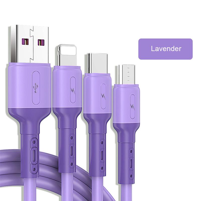 3 in type  c 8- 1 micro-usb-kabel voor iphone 11 xr 8 x 7 6 6s plus ios 10 9 8 samsung nokia usb-snellaadkabels: Pp