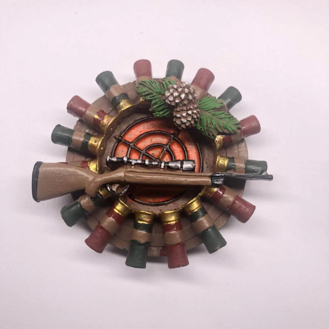 Kylskåp magnet magnetisk harts medelhavsvind fyr sjöman kapten kryssningsfartyg souvenirer kylskåp dekoration: Ratt a