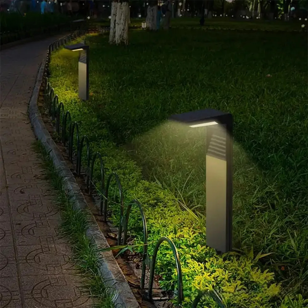 Lampe solaire LED imperméable conforme à la norme IP64, éclairage d'extérieur, luminaire décoratif, lumière blanche chaude, idéal pour un jardin, une pelouse ou une cour