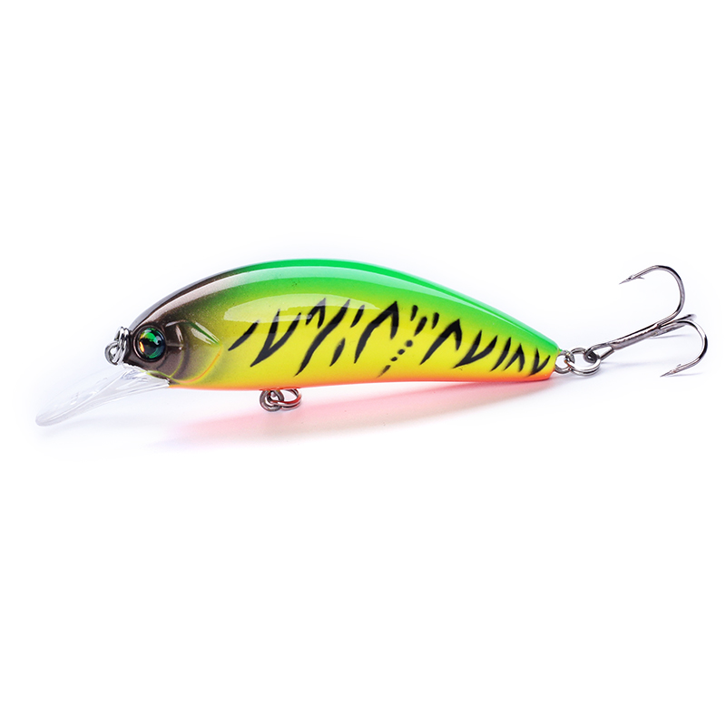 Banshee 65mm 9.3g GO-CM003 Trout Perch Fishing Lure Floating Wobbler Artificial Bait Shallow Diving Crank Minnow Crankbaits sea