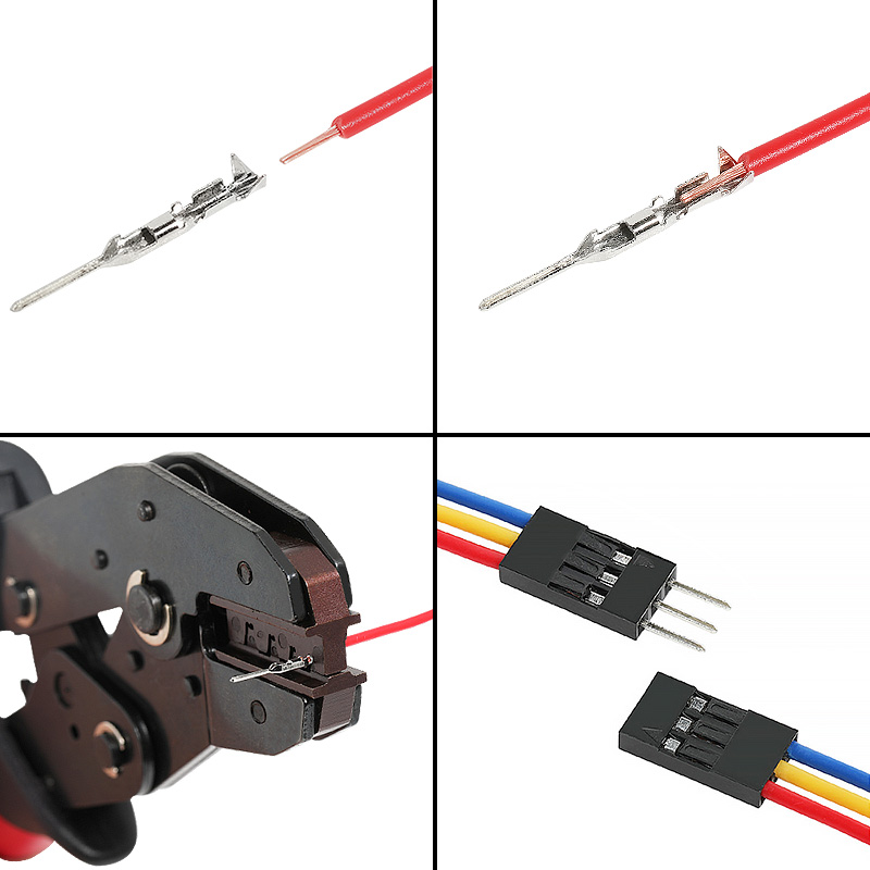 460/1550pcs JST SM Micro DuPont Wire Connector XH2.54 1/2/3/4/5/6P Kit Male/Female Housing Adapter Pin Header Crimp Terminal