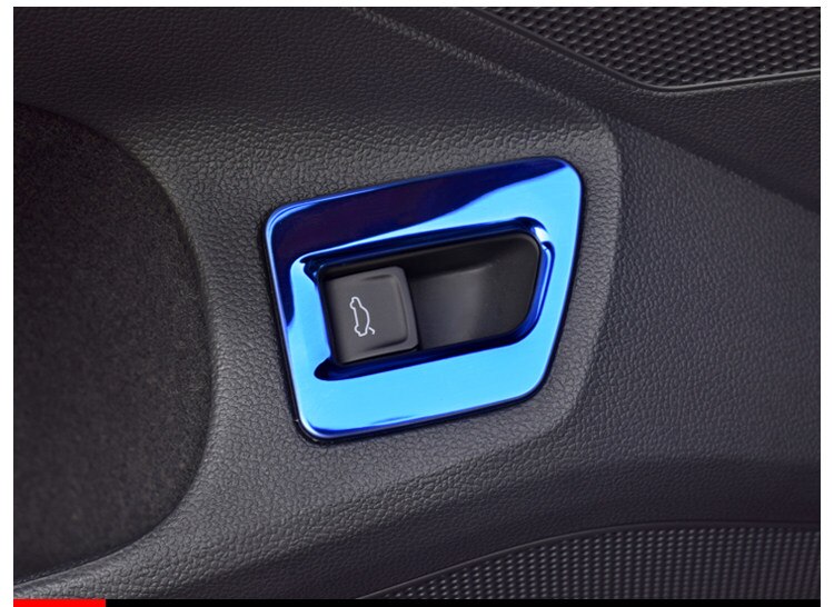 Rustfrit stål bil bagagerum bagkasse skifte ramme trim klistermærke dæksel bil styling til vw passat  b8