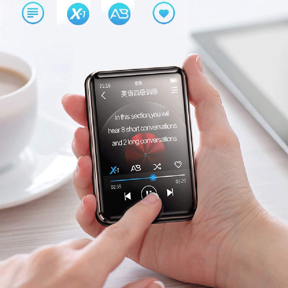 128GB Mini MP3 Player Mit Bluetooth - Kompakter Musikplayer Für Unterwegs