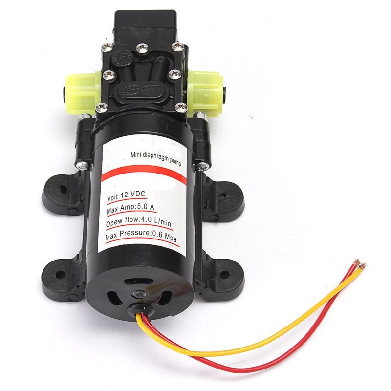 DC 12V Water Self-Priming Diaphragm Pressure Pump for Caravan/RV/Boat/Marine Boat Extremely Efficient