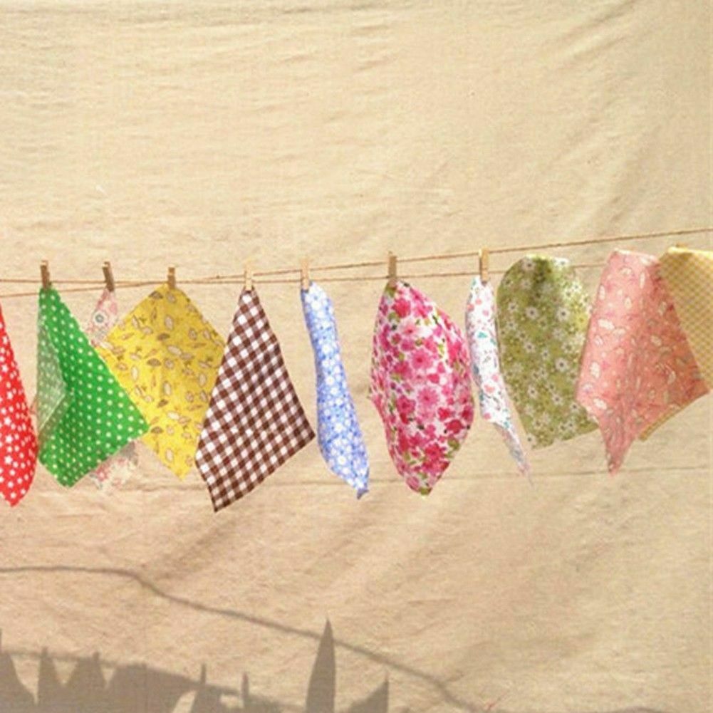 Katoen Stof Naaien Bloemen Patchwork Bundel Kladjes 50x Ambachten Quilten 10X10cm
